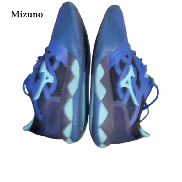 Mizuno Wave Enforce Tour OC Blue Leather Athletic Running Sneaker Shoe Men 10.5 - Picture 8 of 8